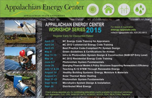 AEC 2015 Workshops