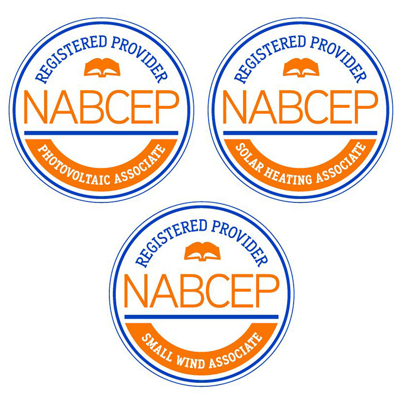 NABCEP badges