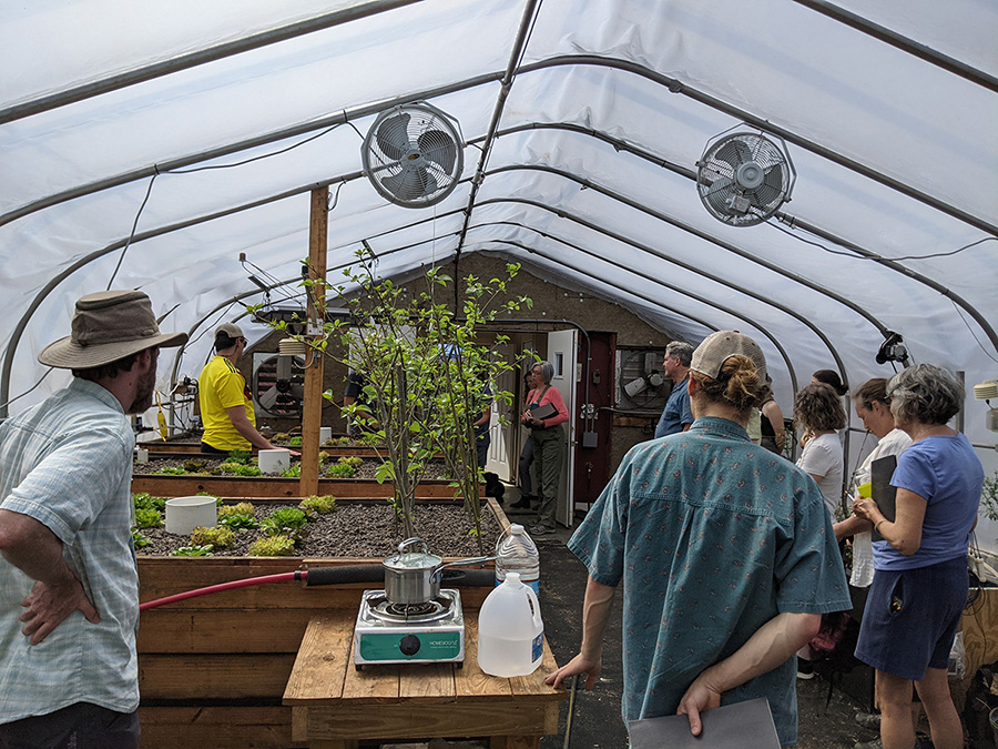 Outdoor greenhouse